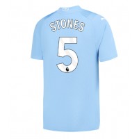 Dres Manchester City John Stones #5 Domáci 2023-24 Krátky Rukáv